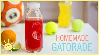 EAT  Homemade Gatorade [upl. by Anoiek]