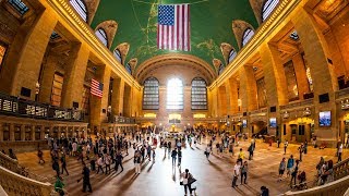 Walking Tour of Grand Central Terminal — New York City 【4K】🇺🇸 [upl. by Leighland]