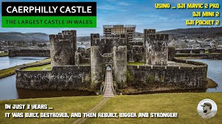 Caerphilly Castle  The Largest in Wales 2nd in Britain [upl. by Elhsa637]