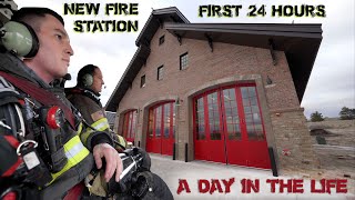 First 24 Hours in a New Fire Station  A Day in the Life [upl. by Namaan]