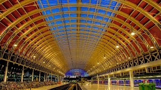 A Walk Around Londons Paddington Railway Station [upl. by Nihhi]