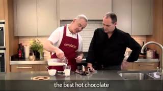 How to make a hot chocolate using an aerolatte milk frother [upl. by Gnem244]