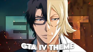 Aizen x Urahara  GTA IV Theme Edit [upl. by Idas]